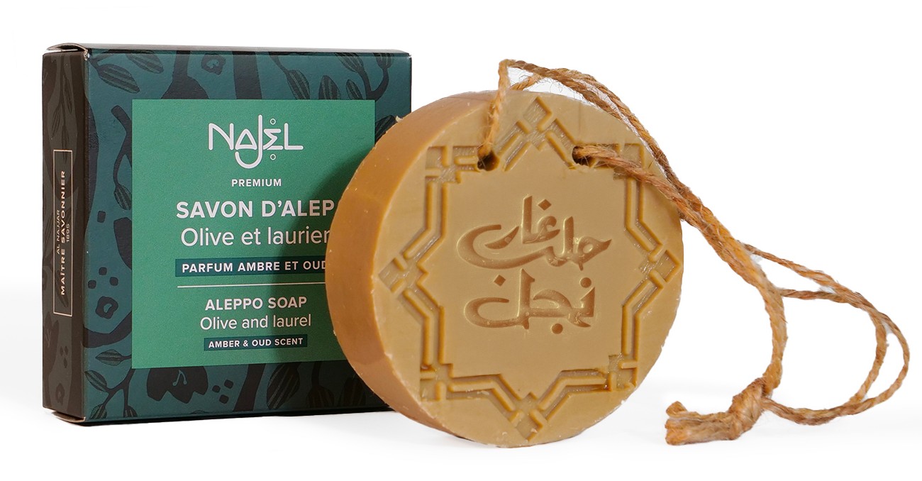 oud & amber Aleppo soap